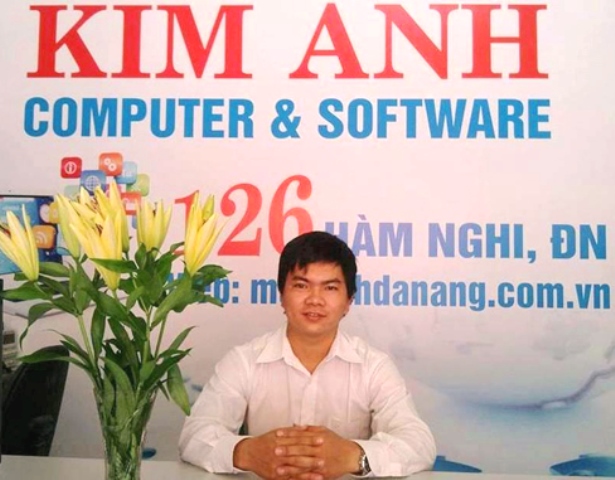 Anh Nguyễn Kim Anh - Chủ cửa hàng Kim Anh Computer.
