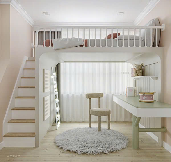 15+ Mẫu Giường Tầng Người Lớn Đẹp, Hiện Đại