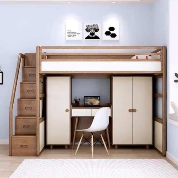 15+ Mẫu Giường Tầng Người Lớn Đẹp, Hiện Đại