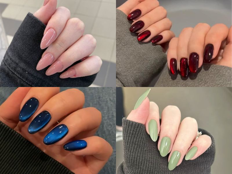 nail dài trơn