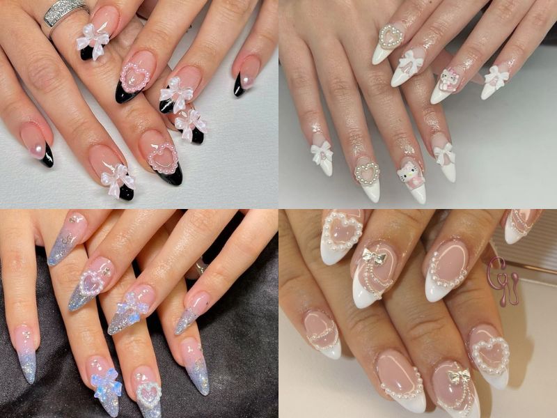 nail đính charm