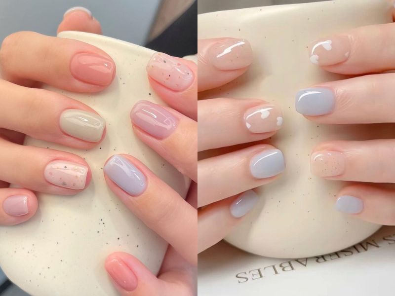 nail pastel đẹp