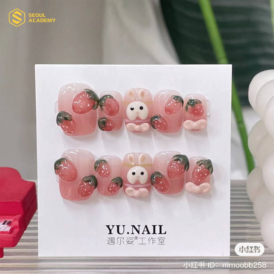 Nail vịt vàng rất hợp với các bé