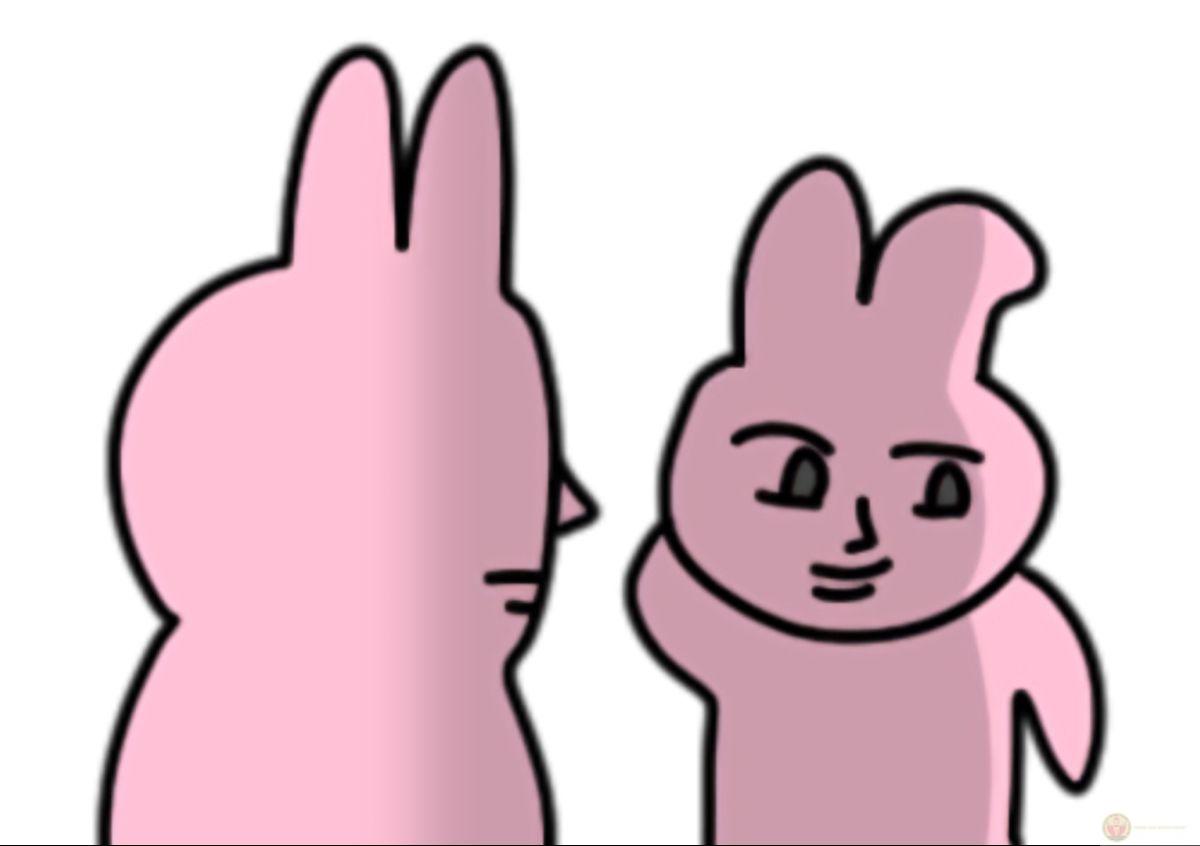 Meme thỏ hồng lan tỏa nhanh chóng nhờ sức sáng tạo không giới hạn của cư dân mạng