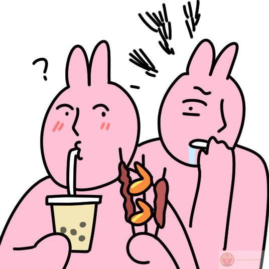 Meme thỏ hồng được cộng đồng mạng xem như công cụ giải trí đơn giản nhưng hiệu quả