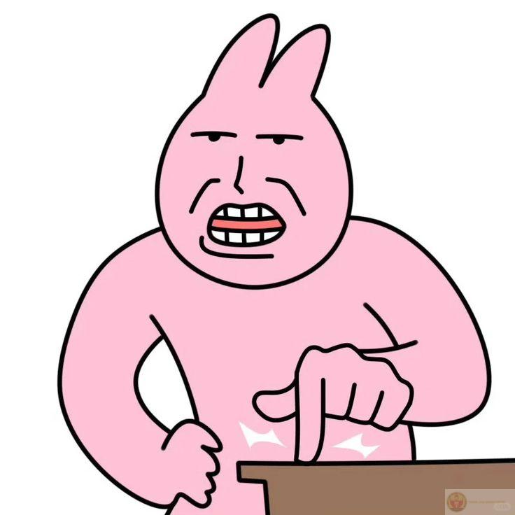 Meme thỏ hồng đã vượt qua biên giới ngôn ngữ để lan truyền khắp cộng đồng mạng