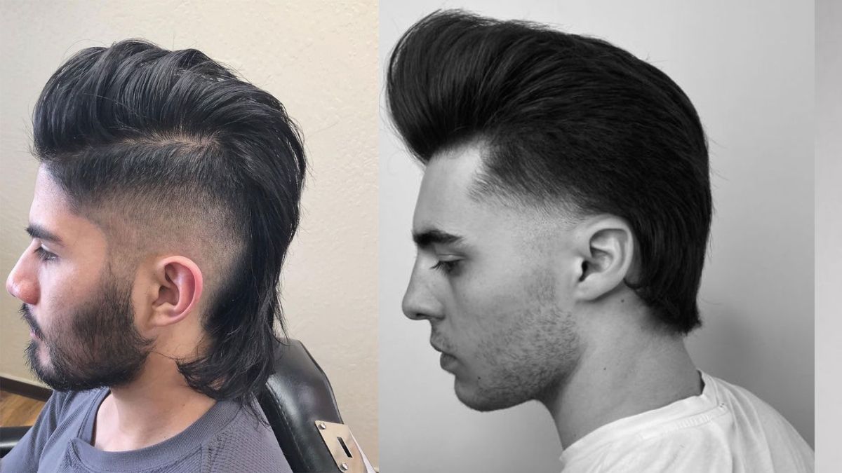 Tóc pompadour mullet
