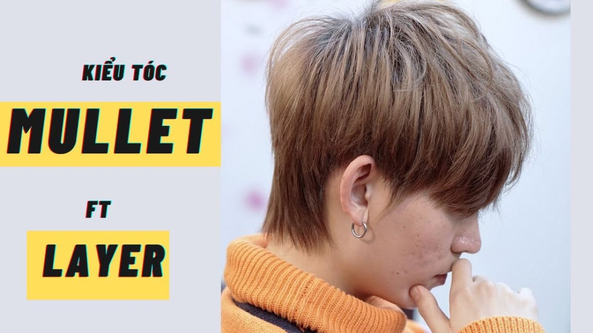 Kiểu tóc mullet nam layer