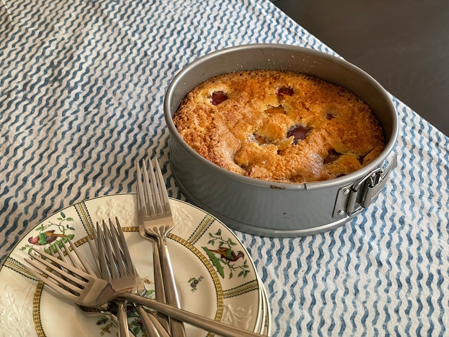 A Nectarine Torte, With Thanks to Marian Burros