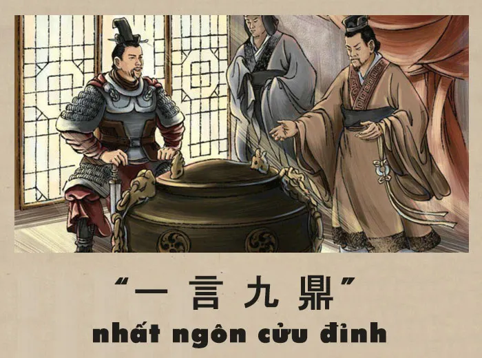 Giải thích ý nghĩa thành ngữ “Nhất ngôn cửu đỉnh”