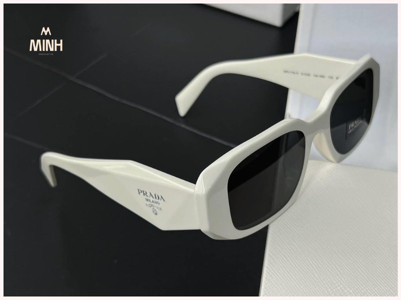 Kính Prada Milano Geometric Design White
