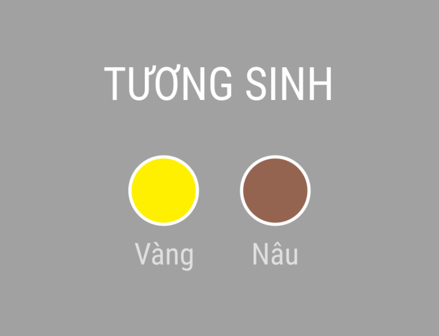 Màu xám hoặc màu nâu đất