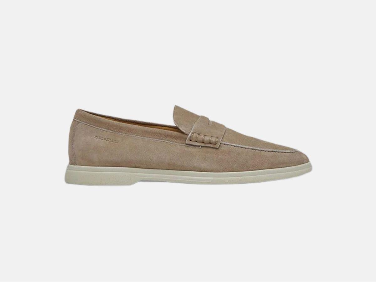 Giày loafer da lộn