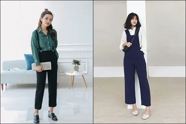 Quần yếm - cách phối & chọn khéo léo cho từng dáng người
