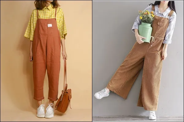 Quần yếm - cách phối & chọn khéo léo cho từng dáng người