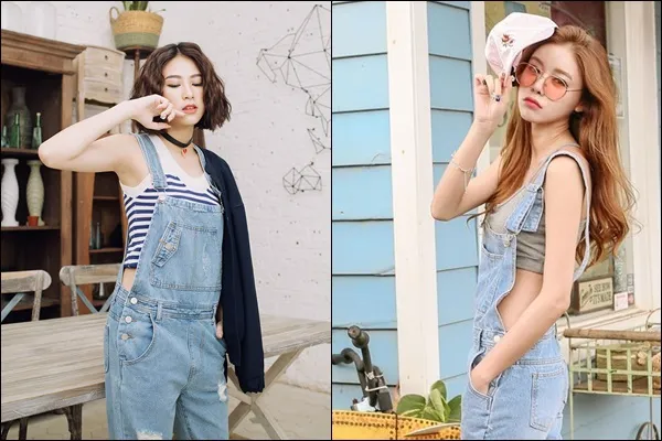 Quần yếm - cách phối & chọn khéo léo cho từng dáng người