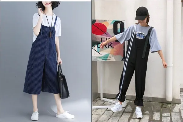 Quần yếm - cách phối & chọn khéo léo cho từng dáng người