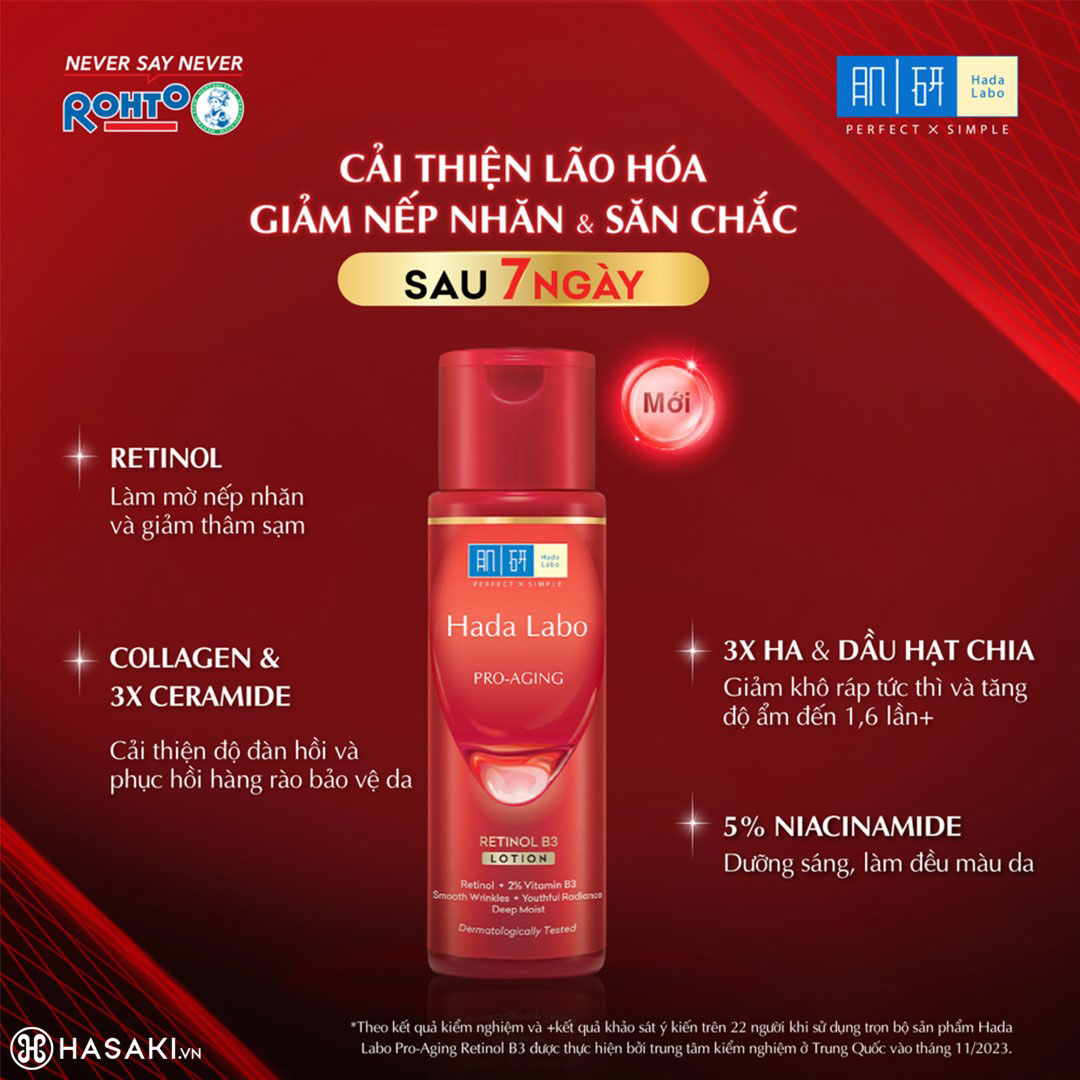 dung dịch Hada Labo dưỡng sáng ngừa lão hóa