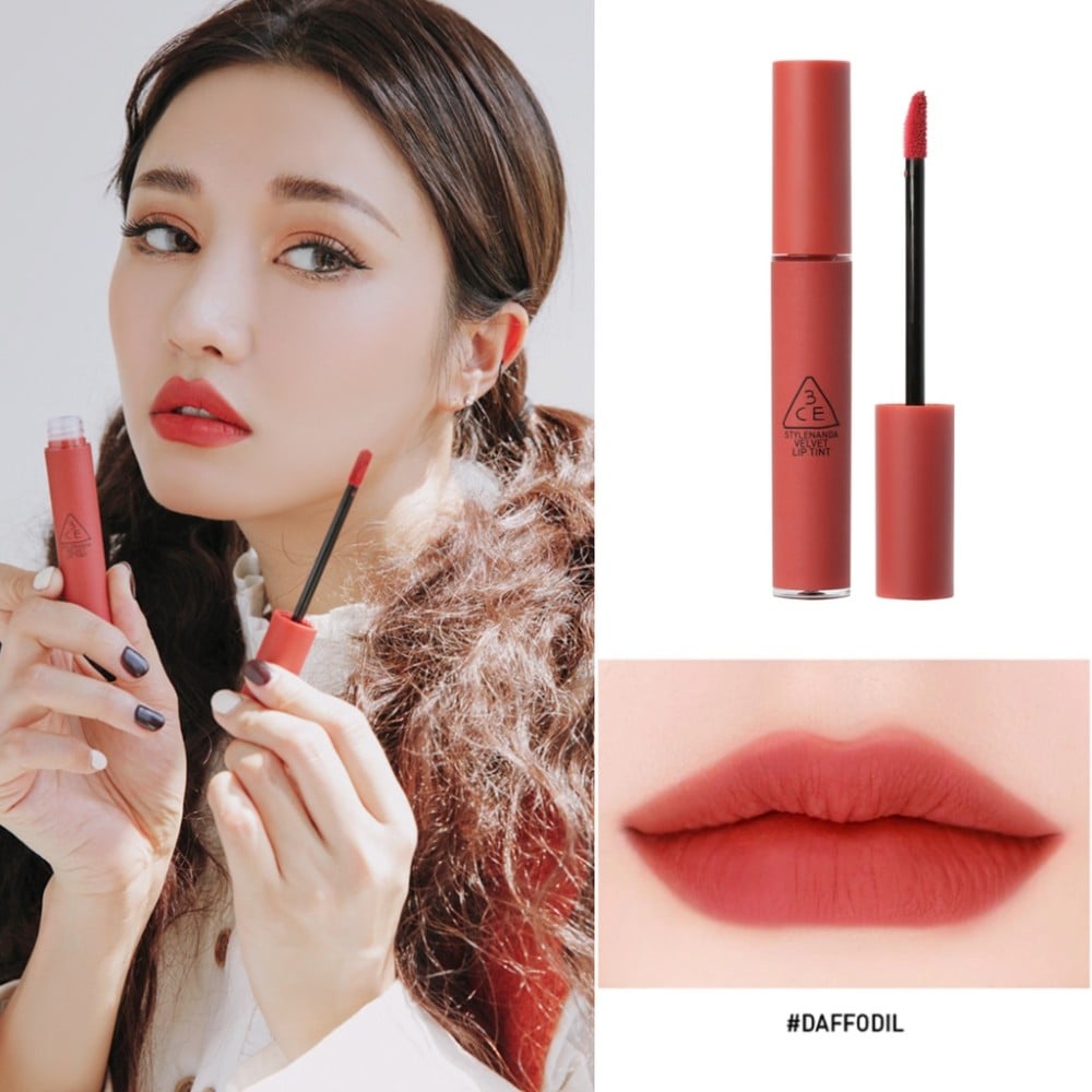 4.12 - thegioiskinfood - 3CE Velvet Lip Tint - Daffodil