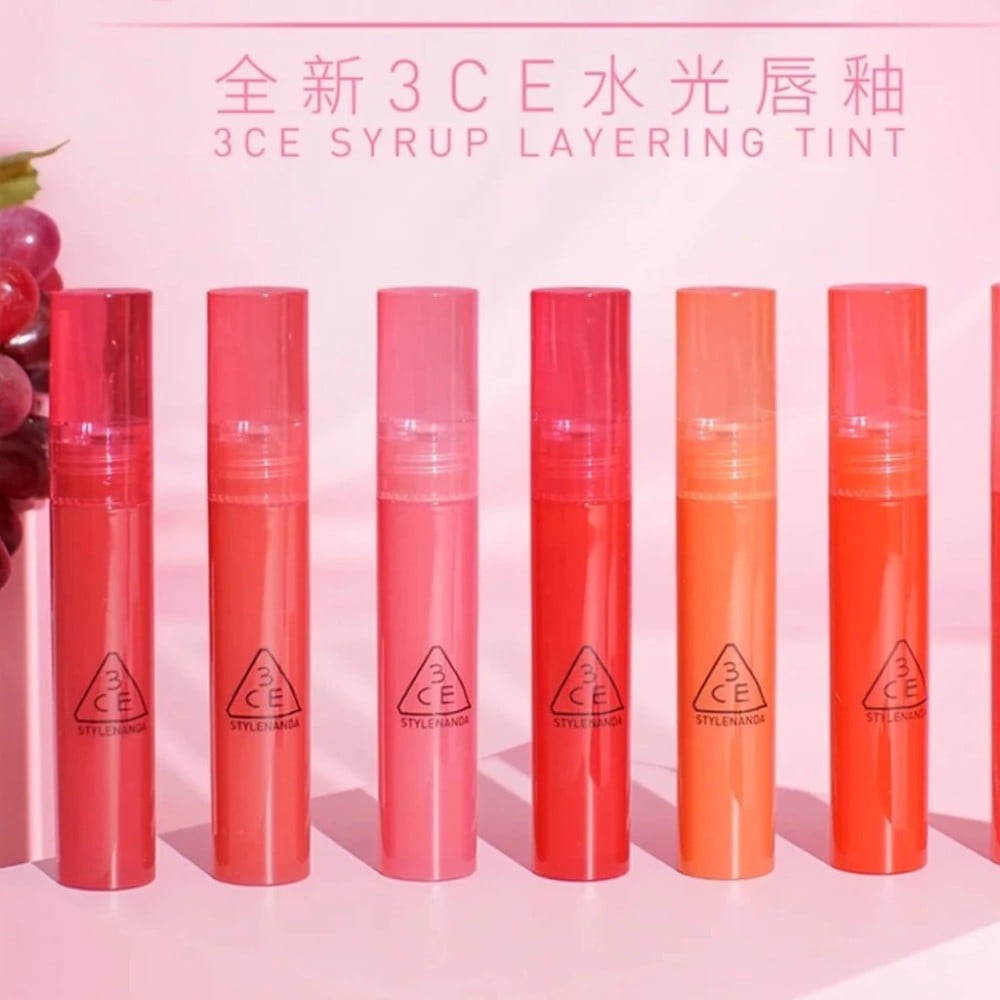 4.4 - thegioiskinfood - Dòng son 3CE Syrup Layering Tint