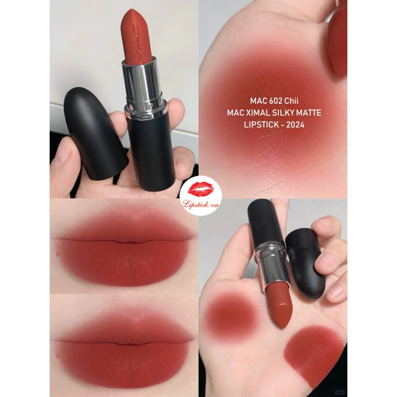 son mac màu đỏ gạch
