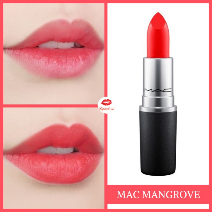 Son MAC Mangrove 639 Màu Đỏ Cam – Matte
