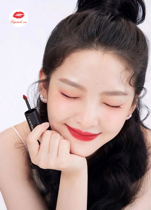 Son Kem Lancome 154 Dis Oui Màu Cam Đỏ