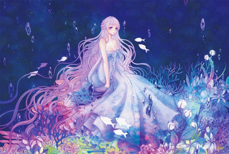 Hình ảnh cung Song Ngư anime siêu xinh