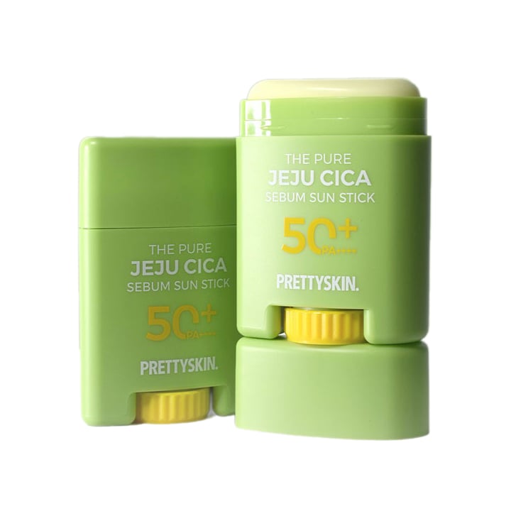 Thanh Lăn Chống Nắng Rau Má Pretty Skin The Pure Jeju Cica Sebum Sun Stick SPF50+ PA++++