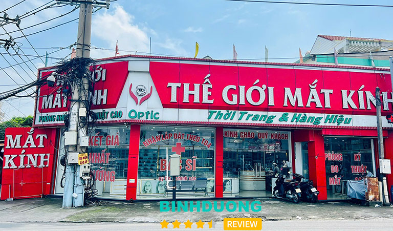 Thế Giới Mắt Kính: 618 QL1K, P. Bình An, Dĩ An
