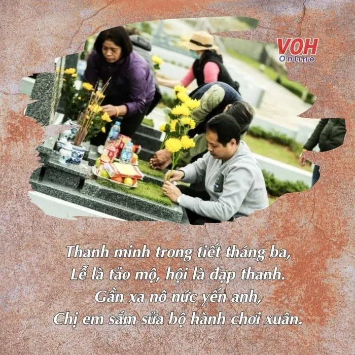 20 bài thơ Thanh Minh trong tiết tháng 3 sâu lắng, ý nghĩa