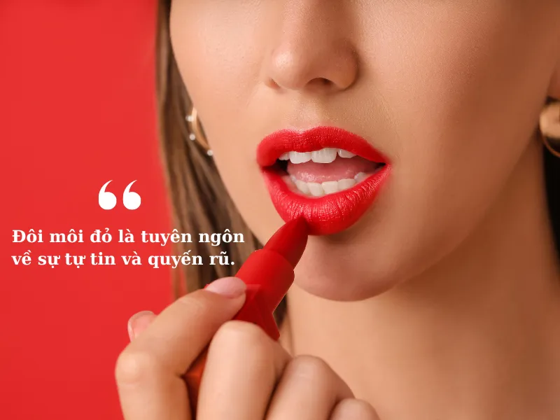 100+ stt về đôi môi, cap về son môi đẹp quyến rũ của người phụ nữ