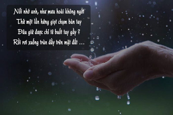 Mưa và nỗi nhớ