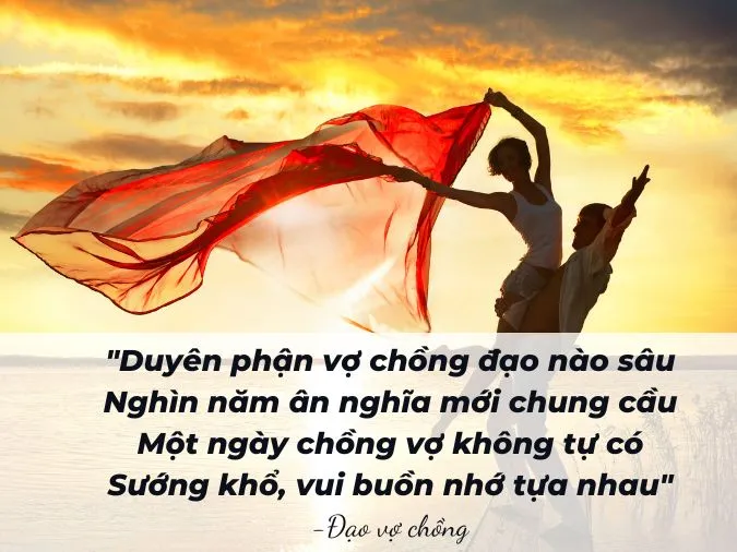 Những bài thơ về vợ chồng tình nghĩa 4