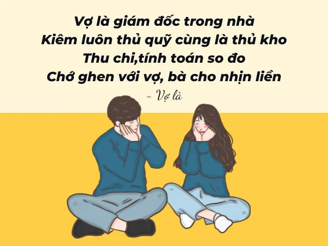 Những bài thơ về vợ chồng tình nghĩa 6