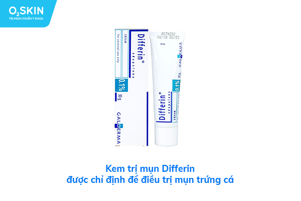 Thuốc trị mụn Differin new