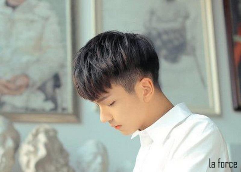 tóc đẹp cho mặt tròn nam