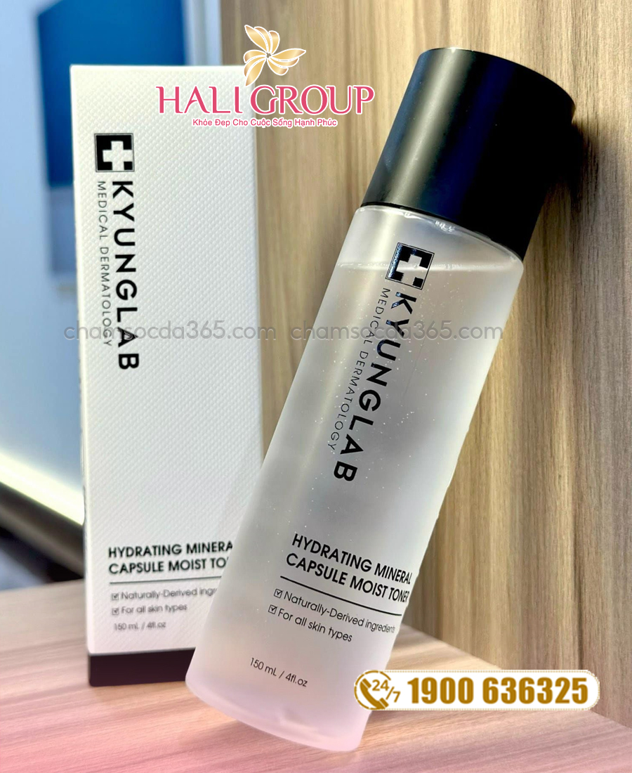 cách dùng Toner KyungLab Hydrating Mineral Capsule Moist Toner