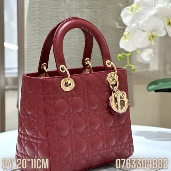 túi Dior nữ đỏ