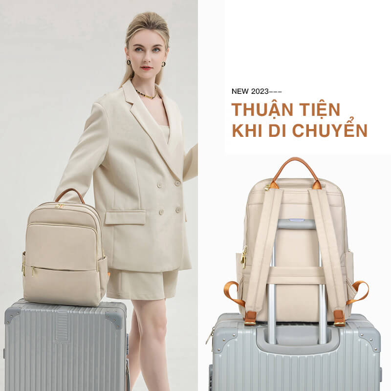 Balo laptop nữ GuBag phong cách thời trang cao cấp GB-BL63