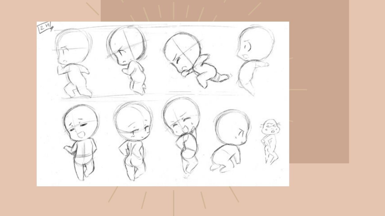 Dáng người anime chibi