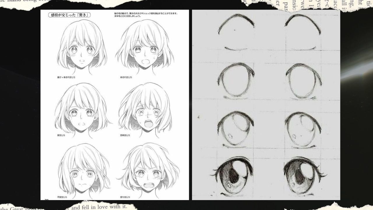 Vẽ mắt anime