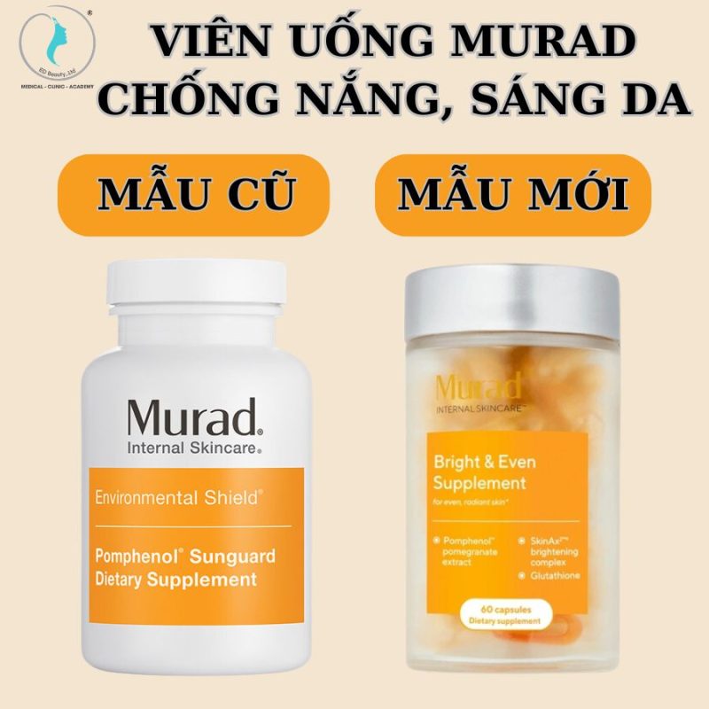 Viên uống chống nắng dưỡng da Murad Pomphenol Sunguard