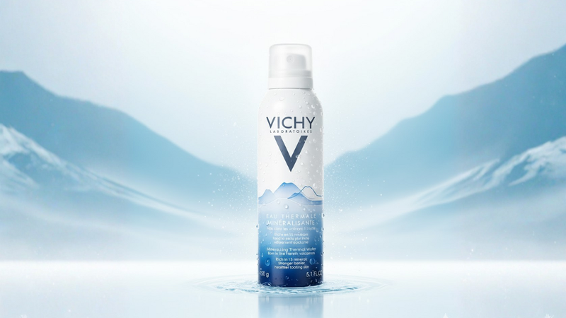 Xịt khoáng Vichy Eau Thermale Mineralizing Thermal Water cung cấp độ ẩm, làm dịu da (150ml)