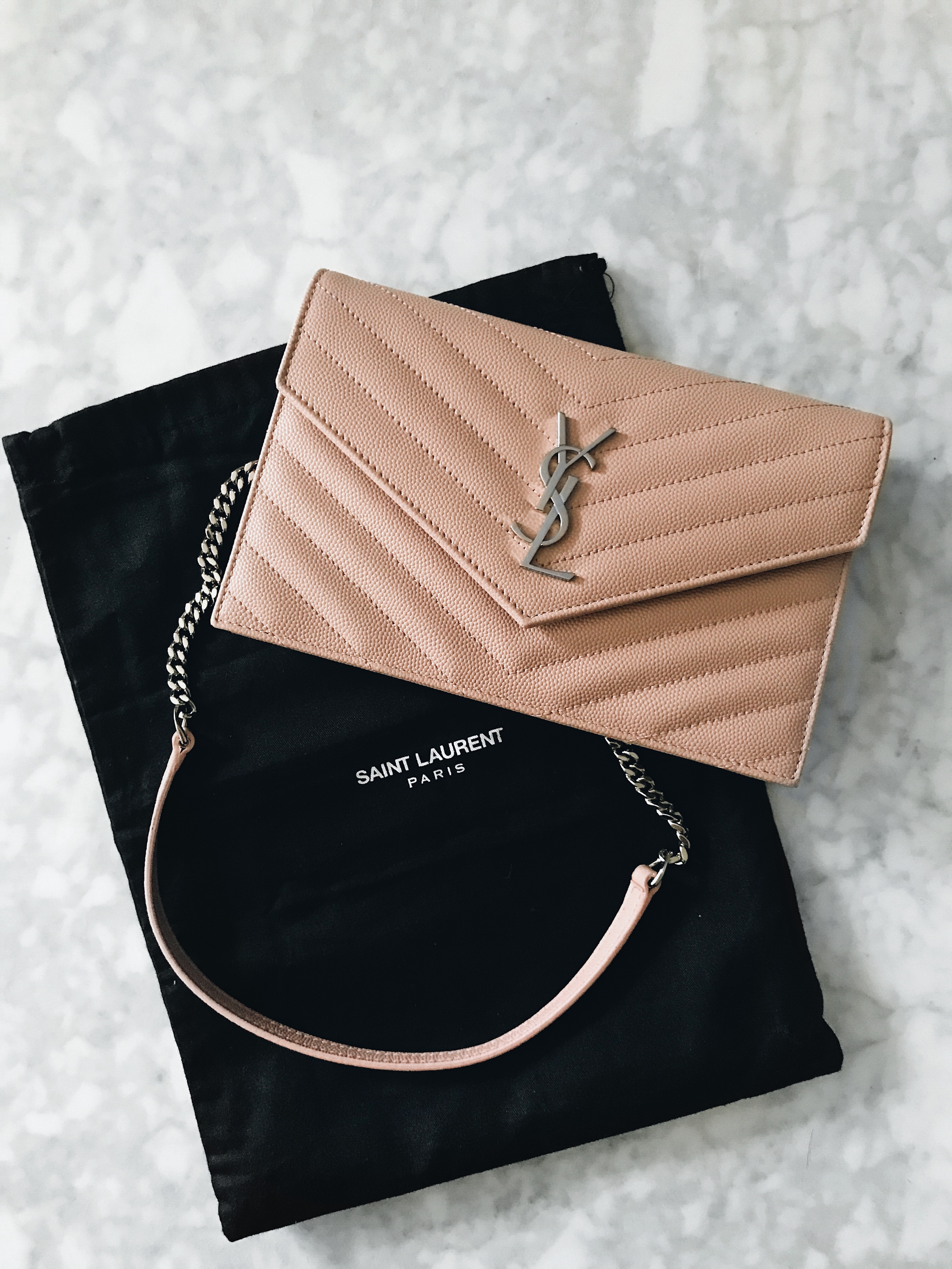 YSL WOC Bag and Saint Laurent Dust Bag