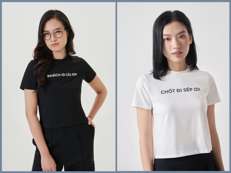 Babytee là gì? Áo baby tee mặc với quần, chân váy gì xinh?