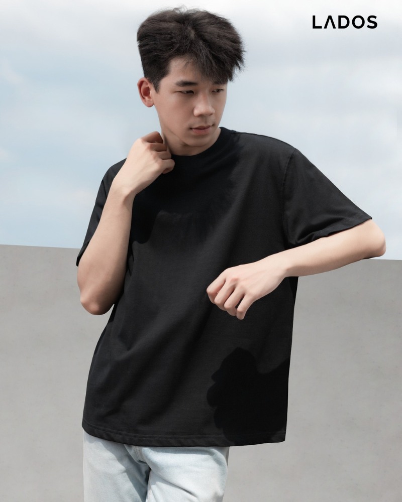 ao phong nam co tron