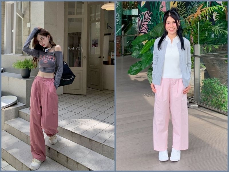 áo màu xám phối với quần màu gì