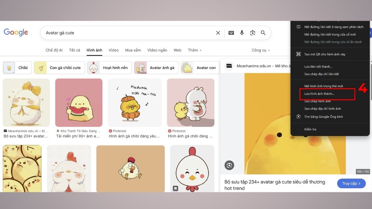 Tổng hợp 40+ hình avatar gà cute đẹp siêu đáng yêu