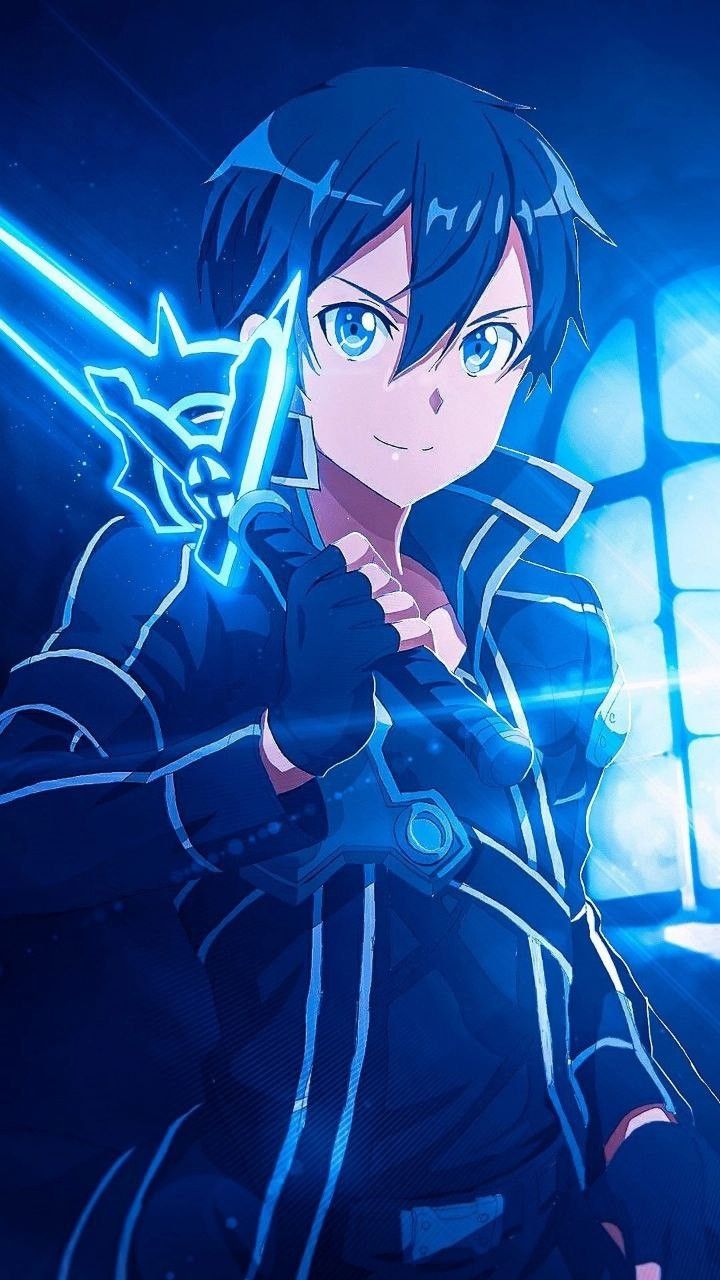 Một mình Kirito bước qua màn đêm, vẫn mạnh mẽ như thường